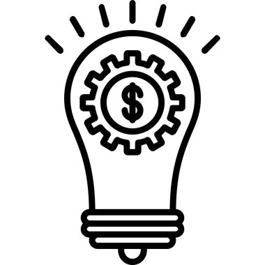 özet biçiminde ampul fikri ışık simgesi