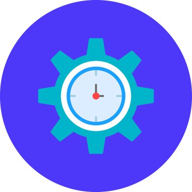 Teçhizat Web simgesi basit illüstrasyon