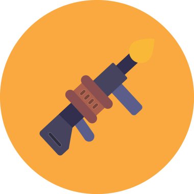 Boya fırçasının vektör illüstrasyonu