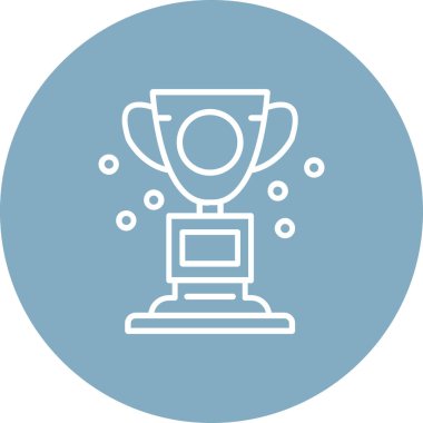 Kupa kabı vektör simgesi modern basit vektör illüstrasyonu