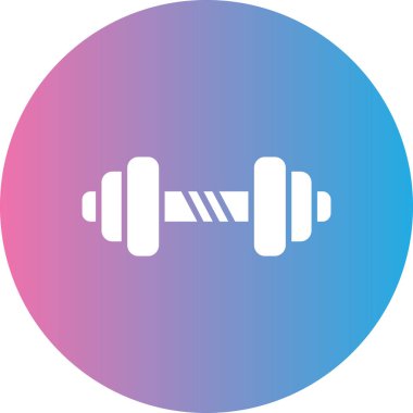 Dambıl simgesinin vektör illüstrasyonu