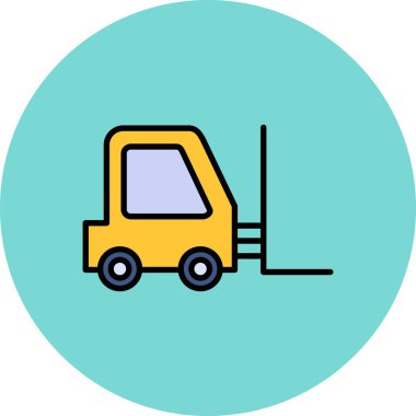 - Araba. Web simgesi basit illüstrasyon