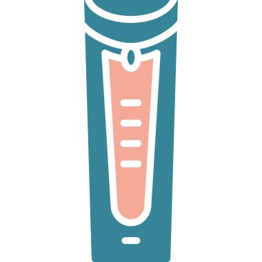 Termometre web simgesi, vektör çizim