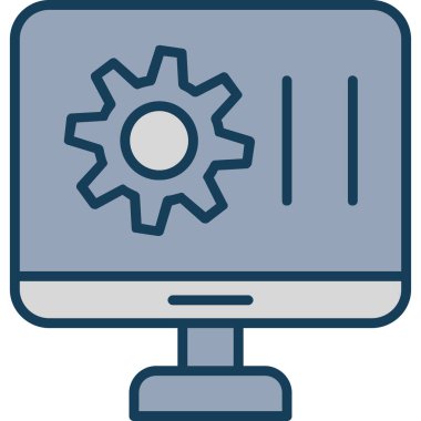 Web simgesi, vektör illüstrasyonu