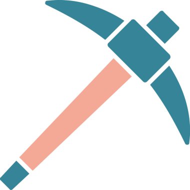 Çekiç ikonu vektör illüstrasyonu