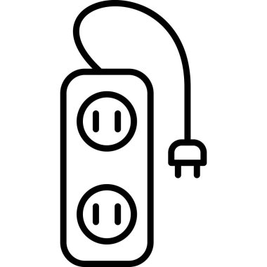 Fiş. Web simgesi basit illüstrasyon