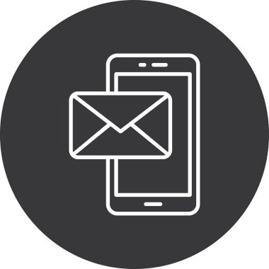 posta vektör simgesi, modern biçim