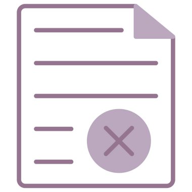 Dosya. Web simgesi basit illüstrasyon