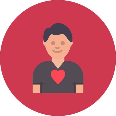 insanlar simge vektör illüstrasyonu