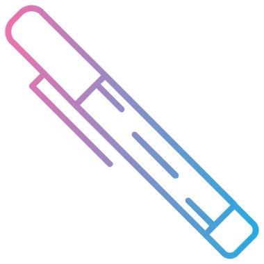 Termometre simgesinin vektör illüstrasyonu