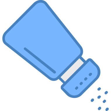 Temizlik fırçası simgesi. Düz çizimin vektör çizimi