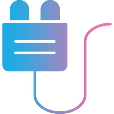 Mıknatıs Web simgesi basit illüstrasyon