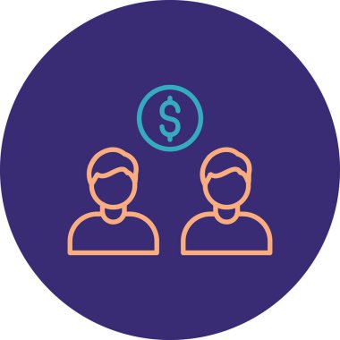 iş simgesi vektör illüstrasyonu