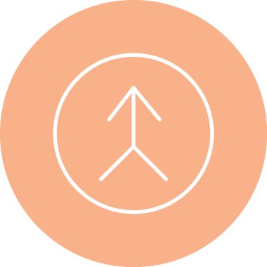 ok simgesinin vektör illüstrasyonu