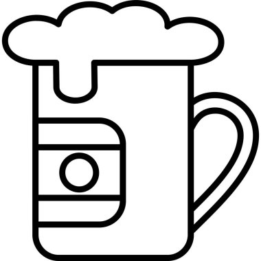 Bira kupası. Basit tasarım