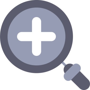 Ara. Web simgesi basit illüstrasyon