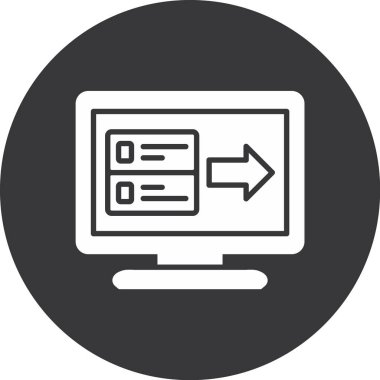 Web tasarımı ve sayfa ikon vektör illüstrasyonu