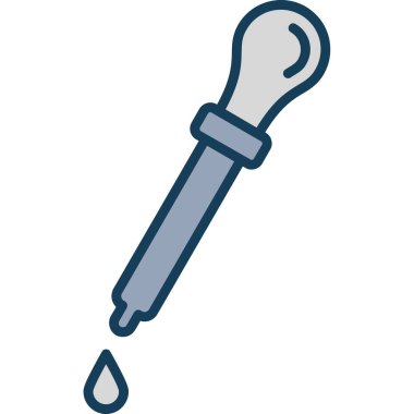 Şırınga vektör simgesi düzenlenebilir