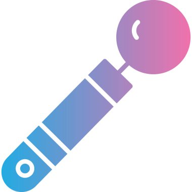 boya fırçası web simgesi, basit, illüstrasyon