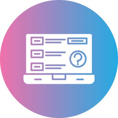 seo modern simgesinin vektör illüstrasyonu