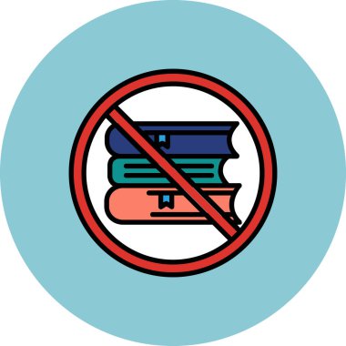 Dumanlı ikon vektör illüstrasyonu yok