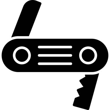 Modern bir simgenin vektör illüstrasyonu