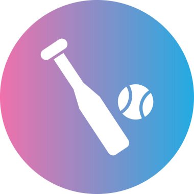 Beyzbol topu. Basit tasarım