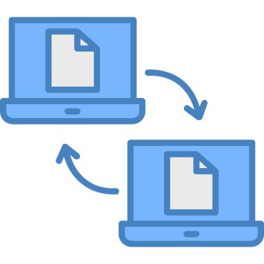 dosya biçimi simgesi, vektör illüstrasyonu