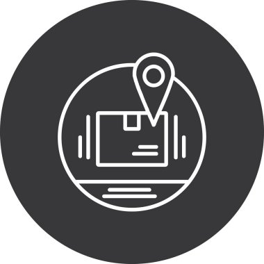 konum haritası simgesi