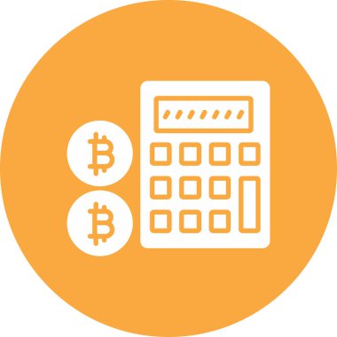 Para düz simgesi, vektör, illüstrasyon