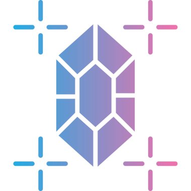 vektör elmas simgesi, vektör illüstrasyonu