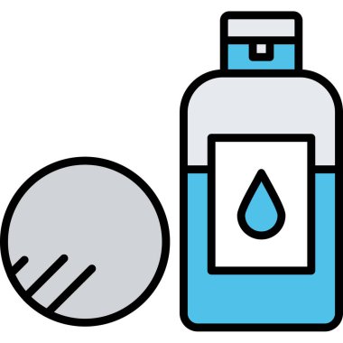 Şişe. Web simgesi basit tasarım