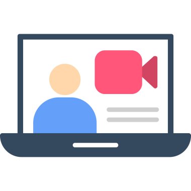 Görüntülü konuşma. Basit resimleme