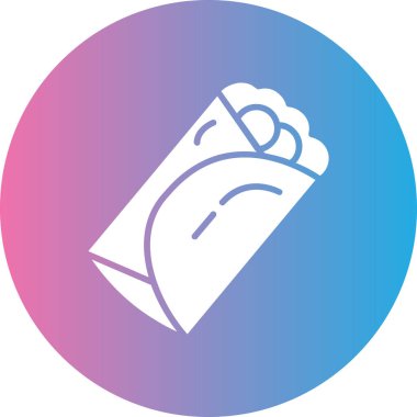 Tek bir simgenin vektör illüstrasyonu