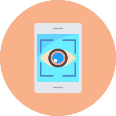 taşınabilir pazarlama düz vektör simgesi