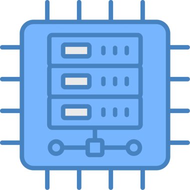 veritabanı web simgesi basit tasarımı