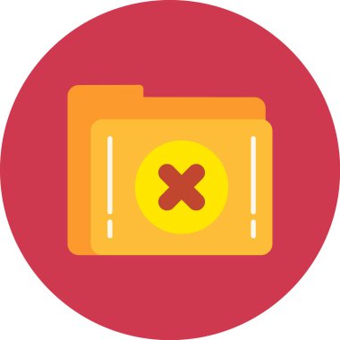 Düz stil kart simgesi