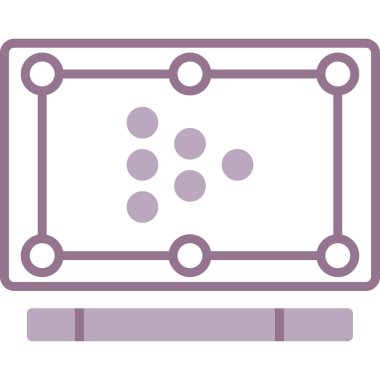 Bilgisayar klavyesi ve teknolojisinin vektör çizimi