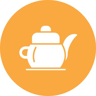 Kettle Simgesi Moda Biçimli Ayrı Arkaplan