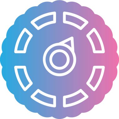 Hedef. Web simgesi basit illüstrasyon