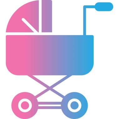 bebek taşıma web simgesi basit tasarım