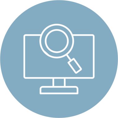 Geliştirme için Web simgesi. Vektör çizim