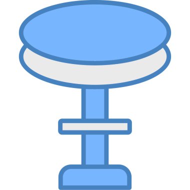 Modern b 'nin vektör illüstrasyonunda lamba simgesi yok