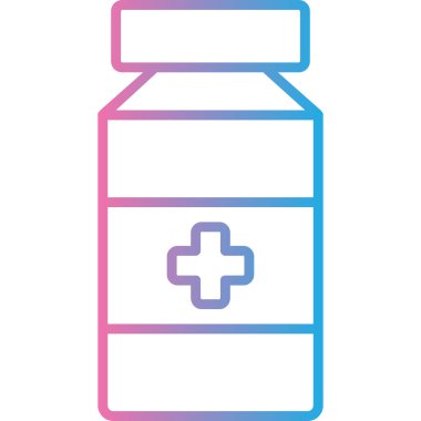 İlaç hapının vektör illüstrasyonu