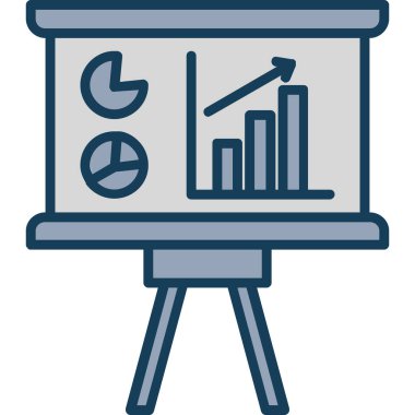 Grafik. Web simgesi basit illüstrasyon