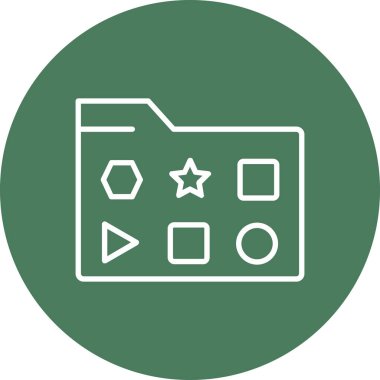 vektör satırı simgesi ekleme