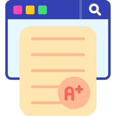 Web simgesi tasarımı vektör illüstrasyonu
