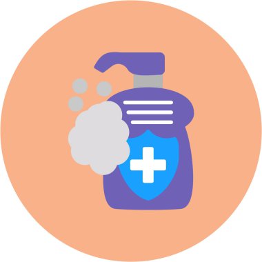 Tıbbi bir simgenin vektör illüstrasyonu