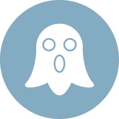 hayalet simgesi vektör illüstrasyonu