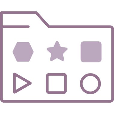 Web simgesi vektör illüstrasyonu